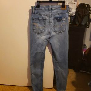 American Eagle size 6 slim they fit like a 4 though